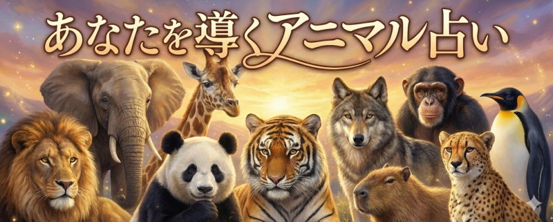 あなたを導く動物占い